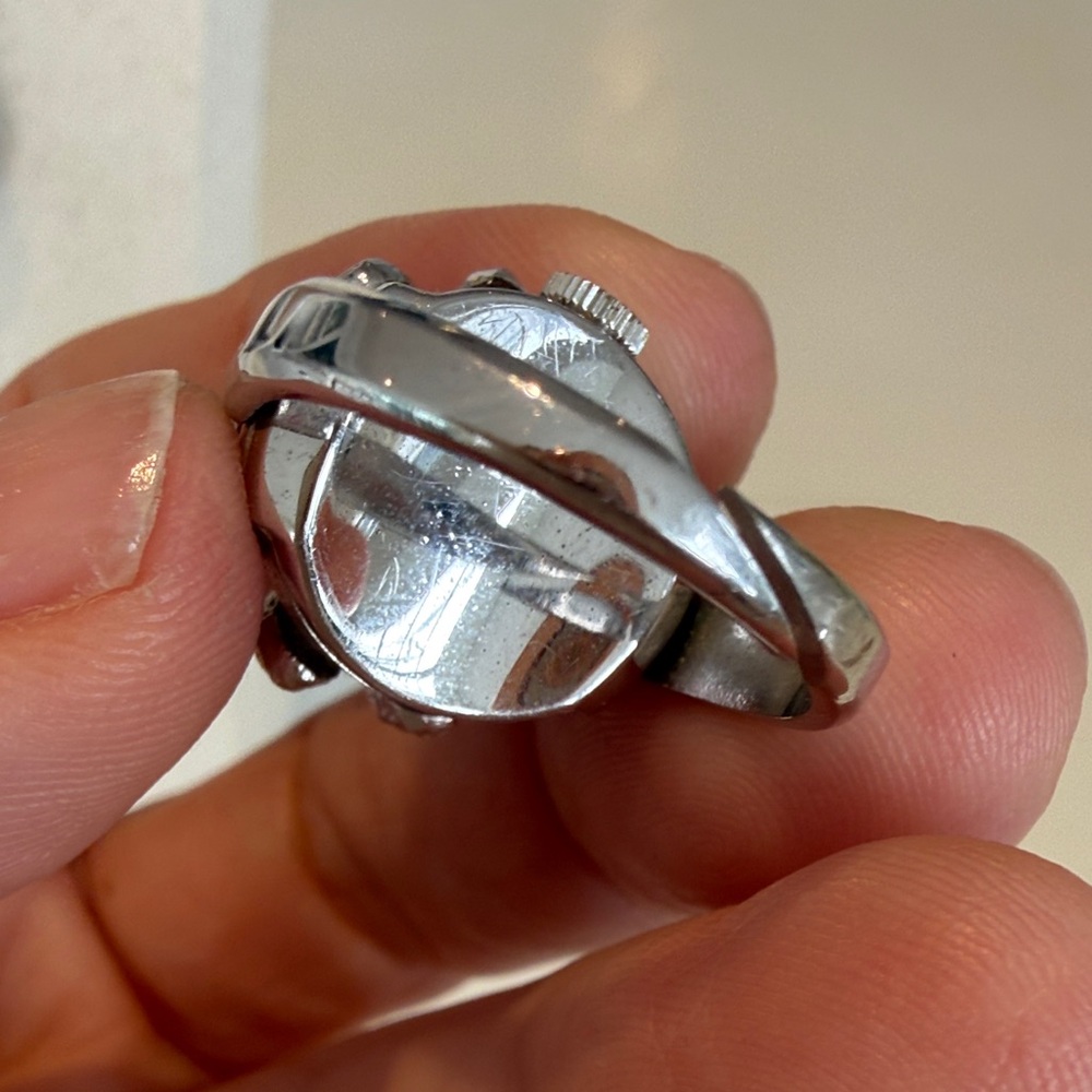 Blita swiss made Women's Watch ring with Jewel Accents - Picture 8 of 11